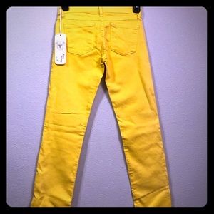 Flying Monkey Yellow Pants 5 NWT
